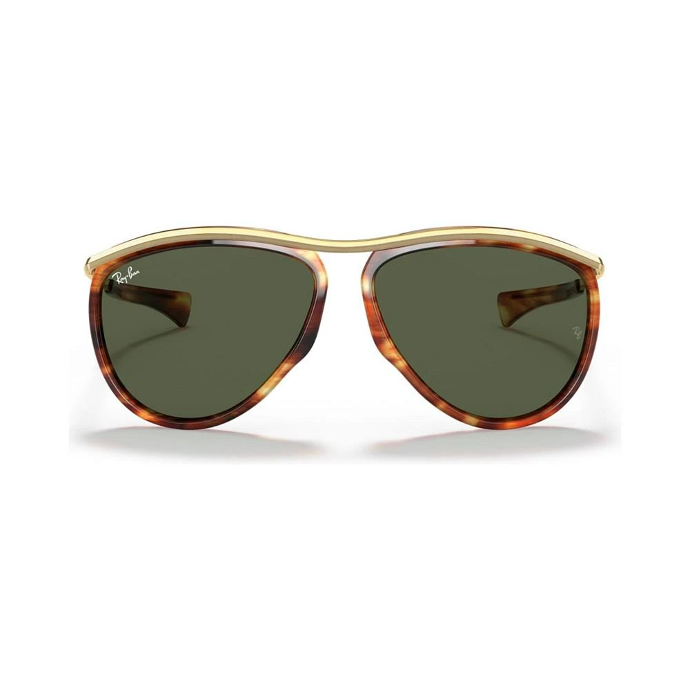 商品Ray-Ban|OLYMPIAN AVIATOR Sunglasses, RB2219,价格¥960,第3张图片详细描述