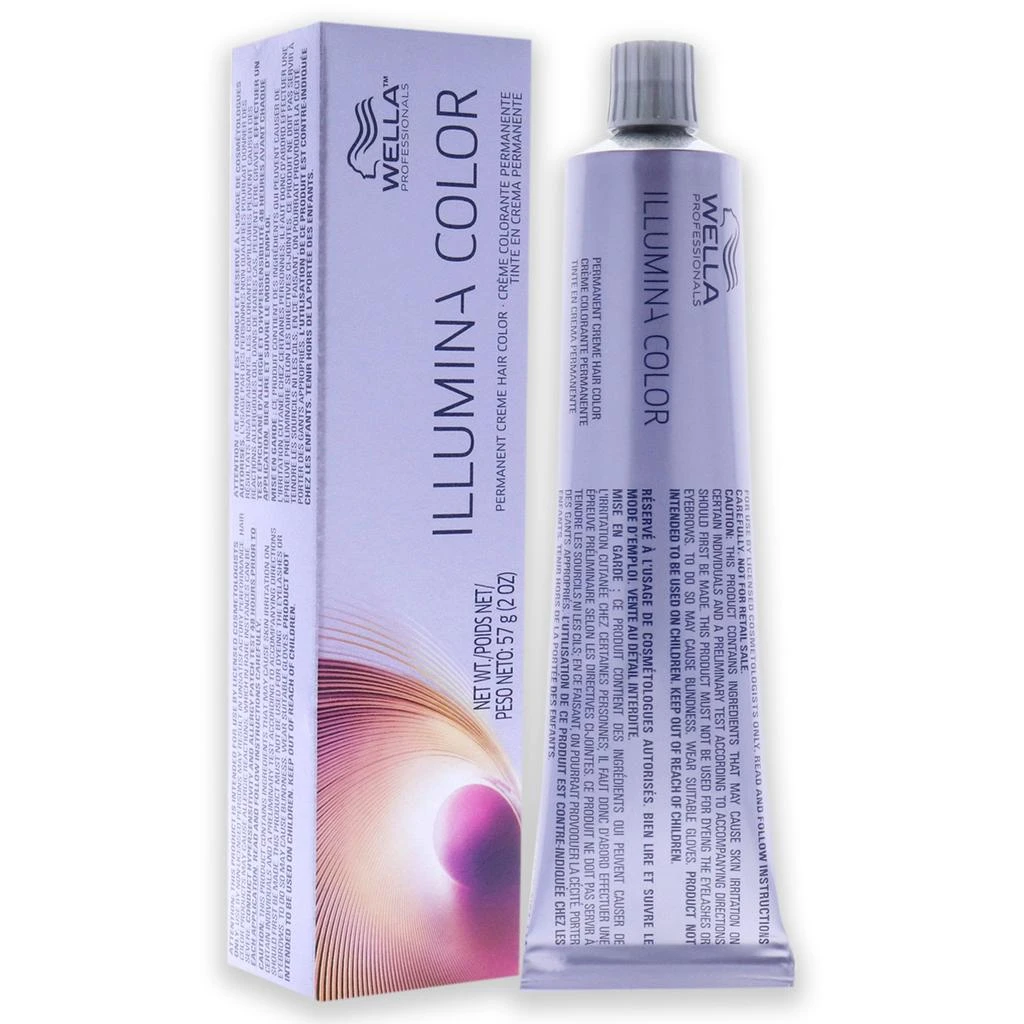 商品Wella|Illumina Color Permanent Creme Hair Color - 8 93 Light Blonde - Ash Gold For Unisex 2 oz Hair Color,价格¥138,第3张图片详细描述