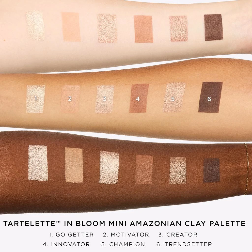 商品Tarte|tarte Tartelette In Bloom Mini Amazonian Clay Palette,价格¥207,第4张图片详细描述