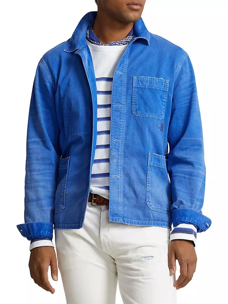 商品Ralph Lauren|Rustic Twill Insulated Field Jacket,价格¥2195,第3张图片详细描述