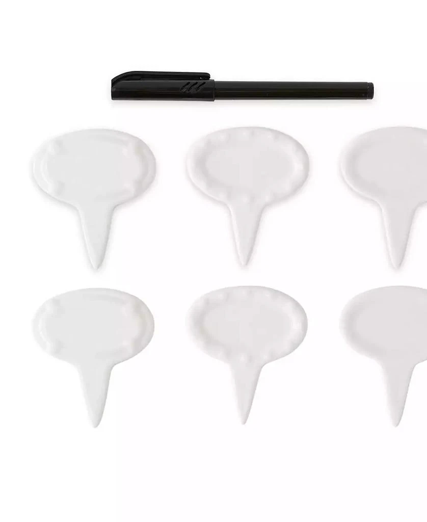 商品RSVP International|Porcelain 6 Piece 3" Oval Cheese Marker Set,价格¥120,第1张图片