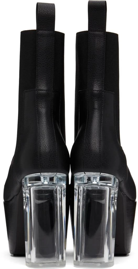 商品Rick Owens|Black Grilled Platform Boots,价格¥12968,第4张图片详细描述