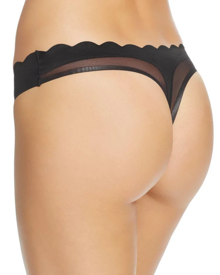 商品Sam Edelman|Bonded Scalloped-Detail Thong,价格¥73,第2张图片详细描述