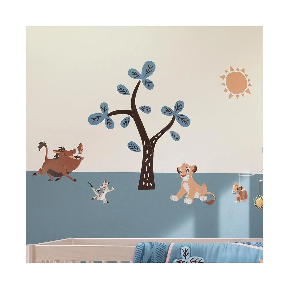 商品Lambs & Ivy|Disney Baby Lion King Adventure Tree with Simba/Timon/Pumbaa Wall Decals/Stickers by Lambs & Ivy,价格¥134,第2张图片详细描述