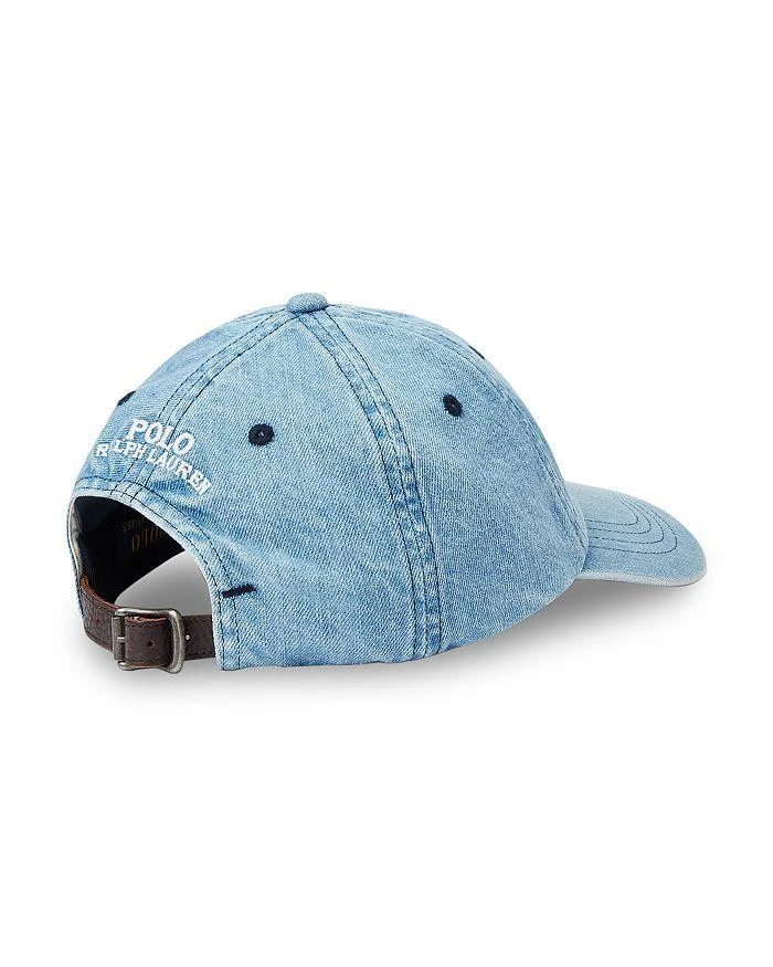 商品Ralph Lauren|Polo Bear Denim Ball Cap,价格¥592,第2张图片详细描述
