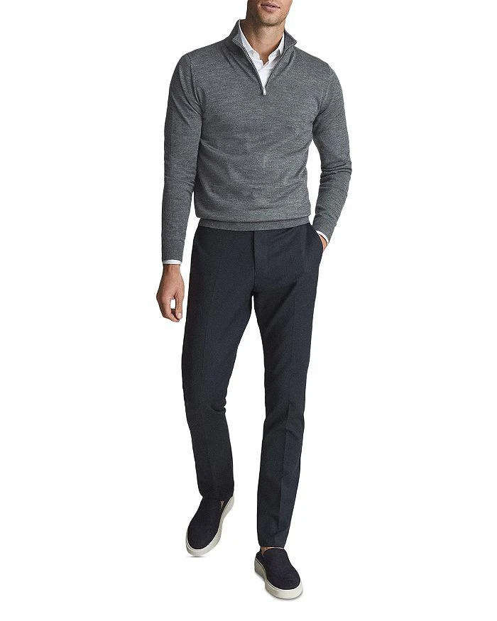 商品REISS|Blackhall Merino Funnel Neck Half Zip Pullover,价格¥1194,第3张图片详细描述