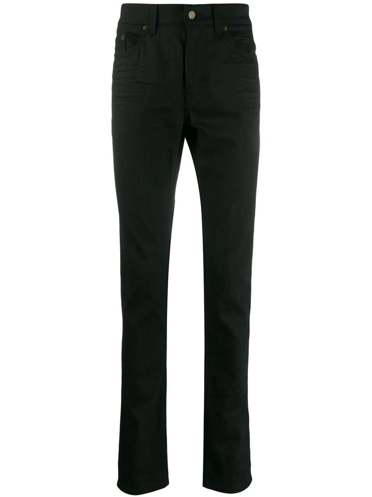 商品Yves Saint Laurent|Saint l au rent men's black cotton jeans,价格¥3435,第1张图片