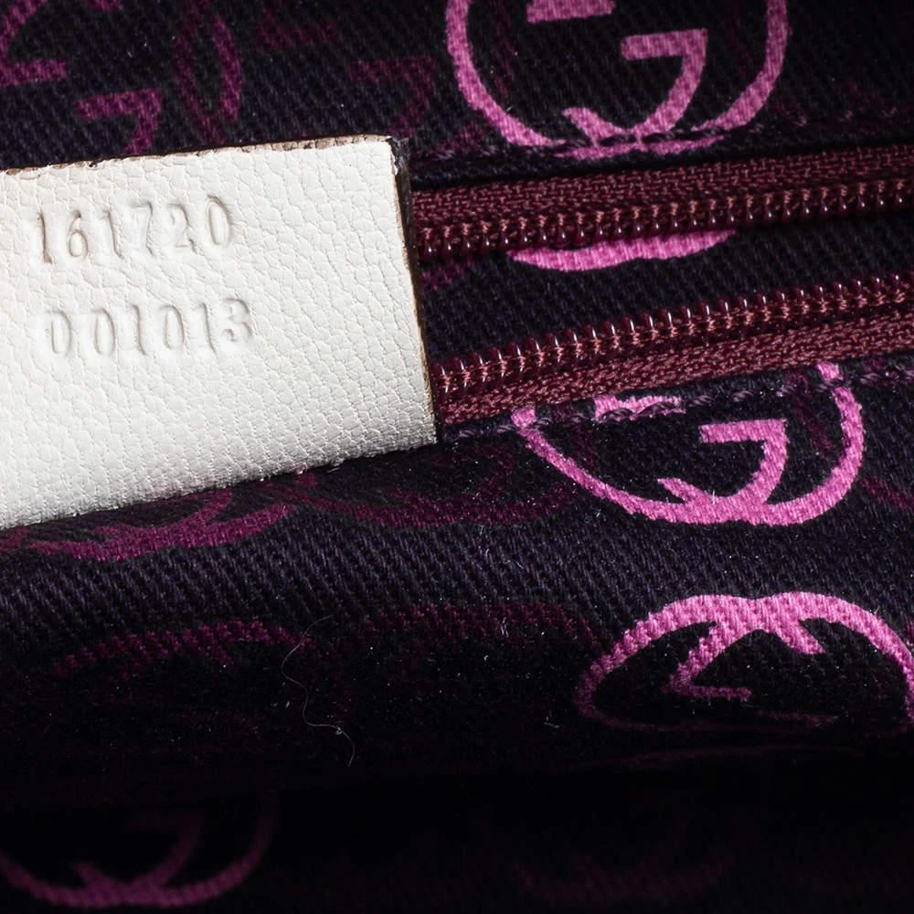 Gucci White Leather Princy Duffel Bag 商品