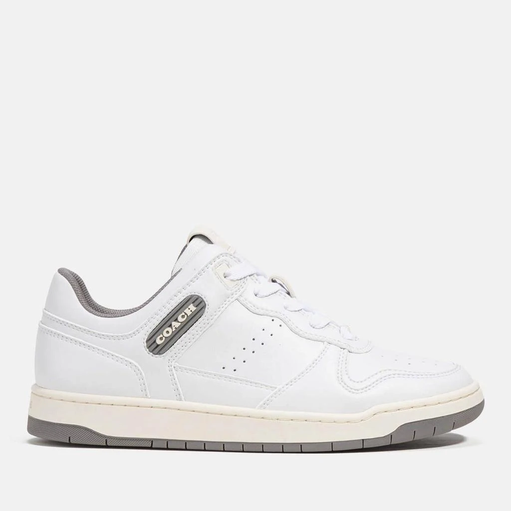 商品Coach|Coach Women's C201 Basket Leather Trainers,价格¥2374,第1张图片