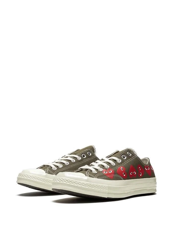 COMME DES GARCONS PLAY X CONVERSE CHUCK TAYLOR MULTI HEART LOW TOP SNEAKERS 商品