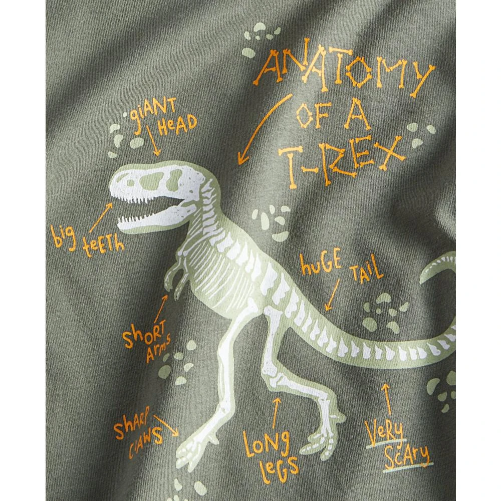 商品First Impressions|Baby Boys T-Rex Anatomy T-Shirt, Created for Macy's,价格¥30,第3张图片详细描述