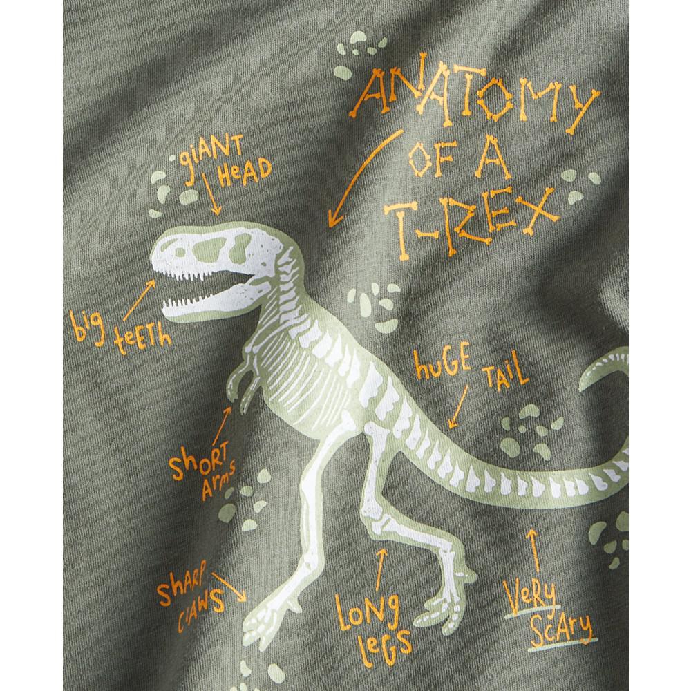 商品First Impressions|Baby Boys T-Rex Anatomy T-Shirt, Created for Macy's,价格¥53,第5张图片详细描述