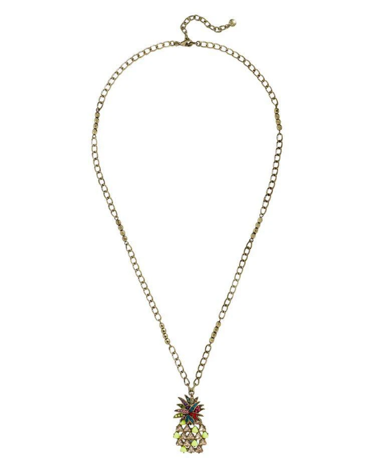 商品BAUBLEBAR|Pineapple Pendant Necklace, 33",价格¥69,第1张图片