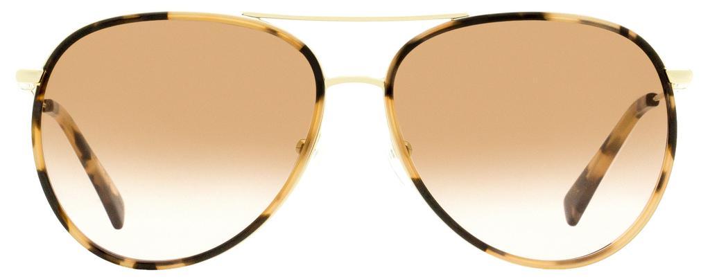 商品Longchamp|Longchamp Women's Aviator Sunglasses LO684S 716 Rose Havana/Gold 58mm,价格¥363,第4张图片详细描述