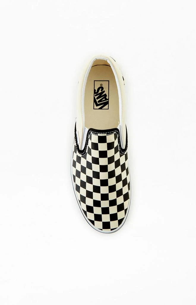 商品Vans|Black & White Slip-On Platform Sneakers,价格¥363,第5张图片详细描述