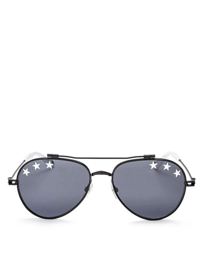 商品Givenchy|Women's Embellished Brow Bar Aviator Sunglasses, 58mm,价格¥1906,第1张图片