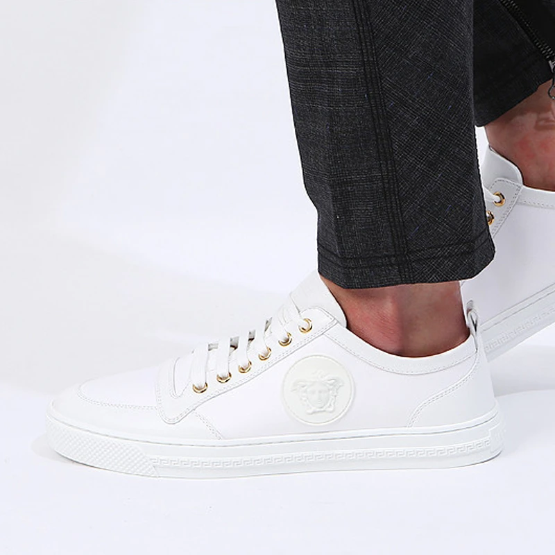 VERSACE 范思哲 男士白色休闲板鞋 DSU5916-D3TEVG-D010H 商品