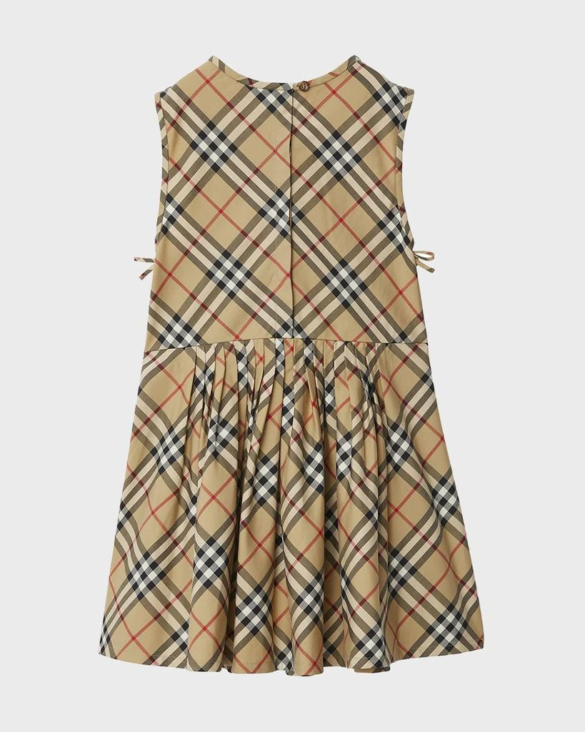 商品Burberry|Girl's Hettie Check Sleeveless Dress, Size 3-14,价格¥1767,第2张图片详细描述