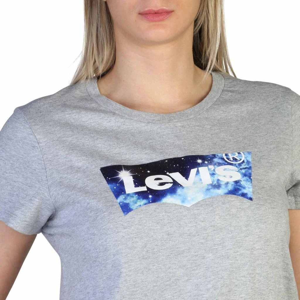 商品Levi's|T-shirts Grey Women,价格¥77,第3张图片详细描述