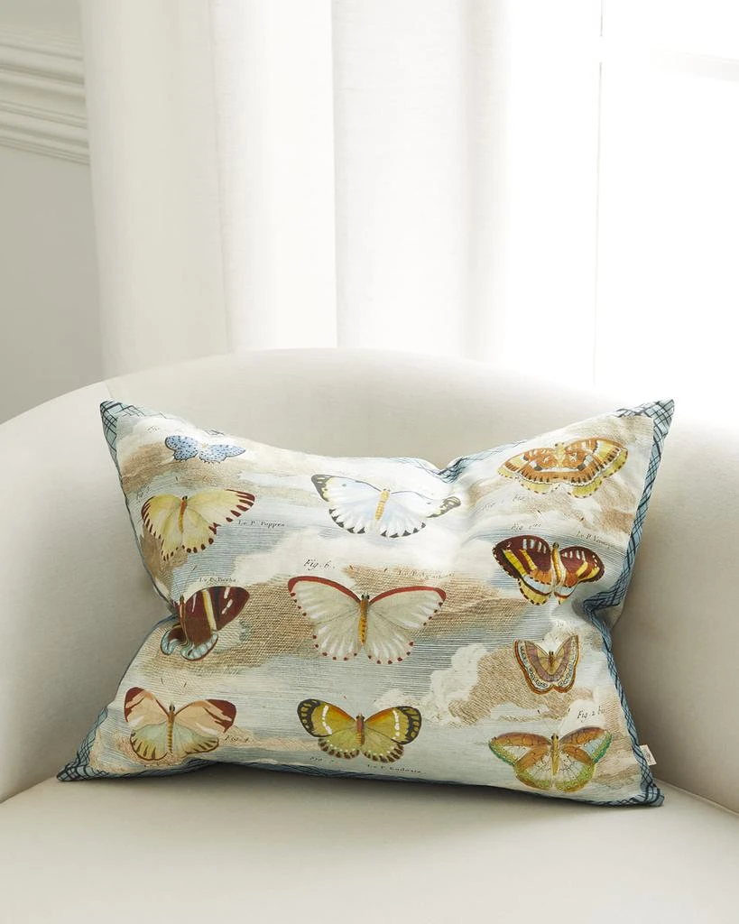 商品John Derian|Butterfly Studies Cushion, 24" x 12",价格¥1905,第1张图片