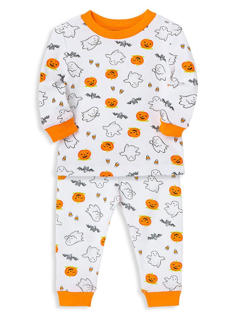 Little Boy's 2-Piece Halloween Themed Pajama Set商品第1张图片规格展示