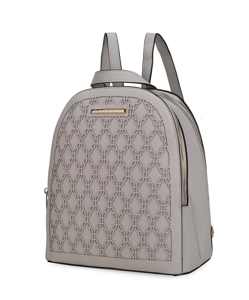 商品MKF Collection By Mia K.|Sloane Vegan Leather Multi compartment Backpack,价格¥648,第1张图片