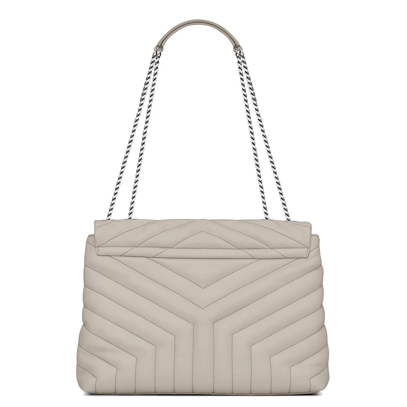 SAINT LAURENT PARIS/圣罗兰 LOULOU TOY系列 经典女士中号复古白小牛皮Y缝ysl银色徽标手提斜挎单肩包574946DV7269207 商品