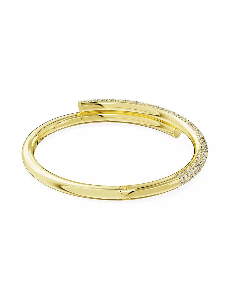 商品Swarovski|Dextera Goldtone & Crystal Pavé Bangle,价格¥2095,第4张图片详细描述