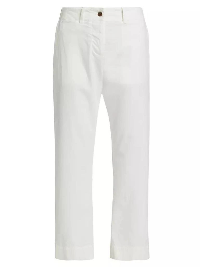 商品Nili Lotan|Tomboy Straight-Leg Cropped Pants,价格¥2964,第1张图片