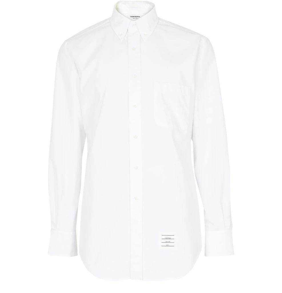商品Thom Browne|4-Bar棉质衬衫,价格¥4776,第1张图片
