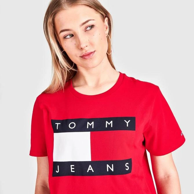 Women's Tommy Hilfiger Flag Short-Sleeve T-Shirt Dress 商品