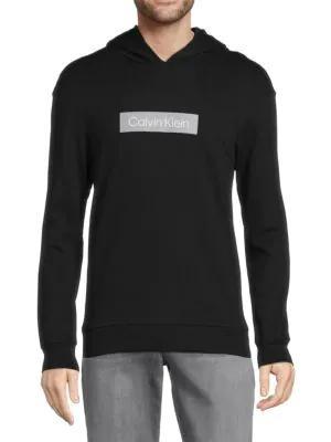 商品Calvin Klein|Box Logo Pullover Hoodie,价格¥145,第1张图片