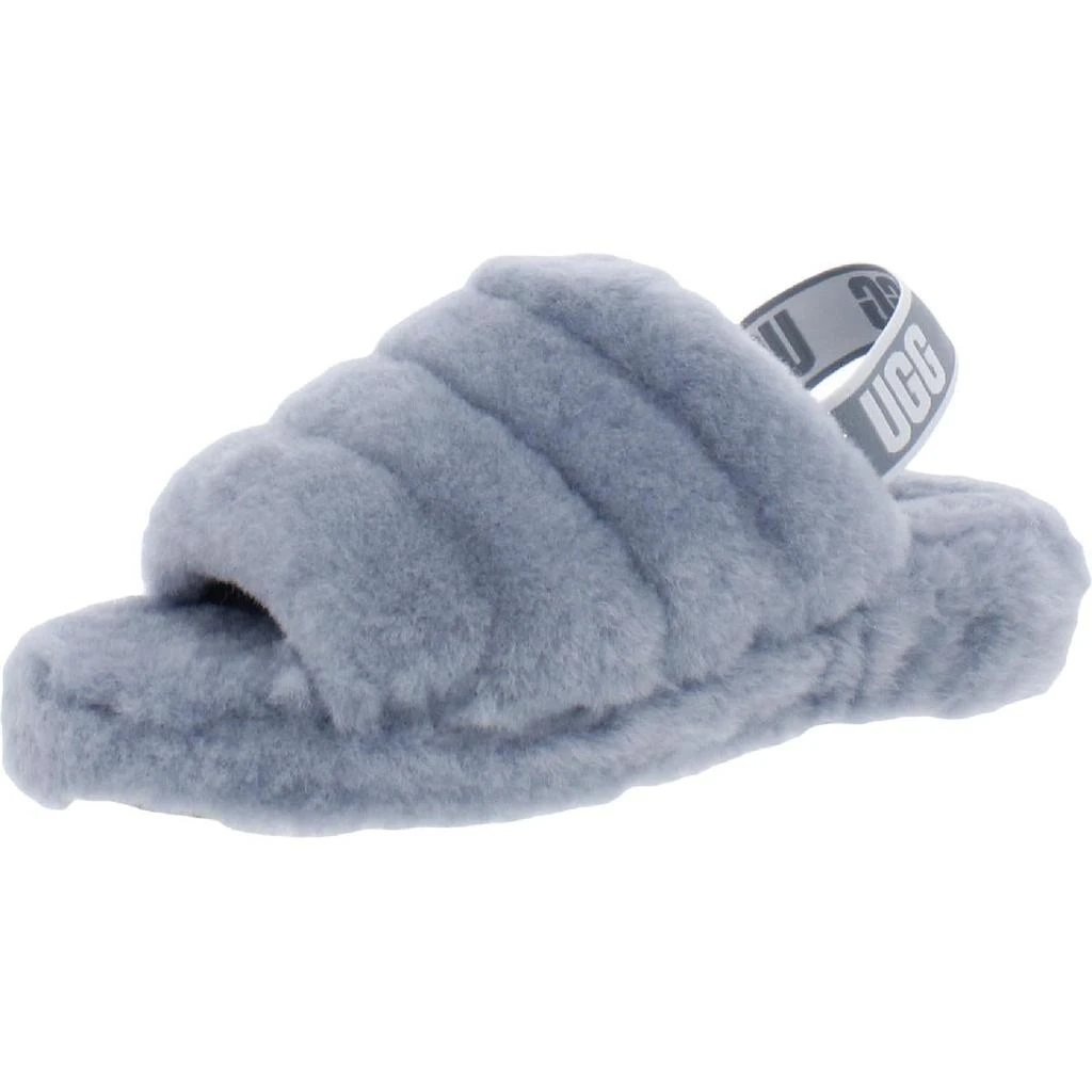 Ugg Fluff Yeah Women's Grooved Shearling Slingback Slippers 商品