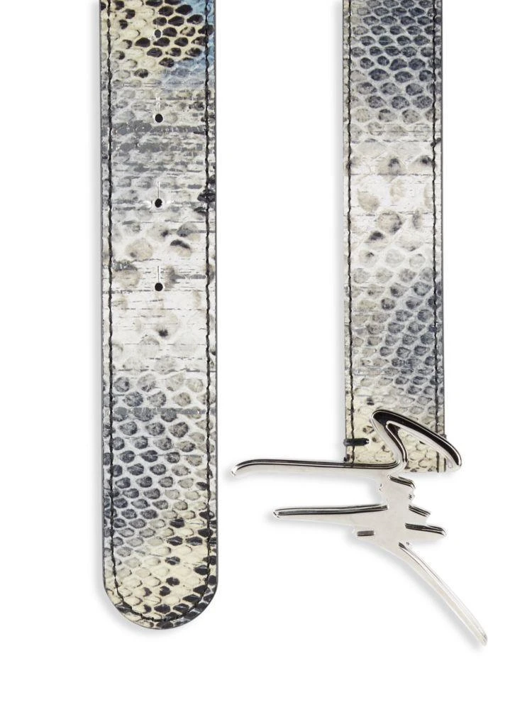 商品Giuseppe Zanotti|Logo Leather Belt,价格¥1284,第2张图片详细描述