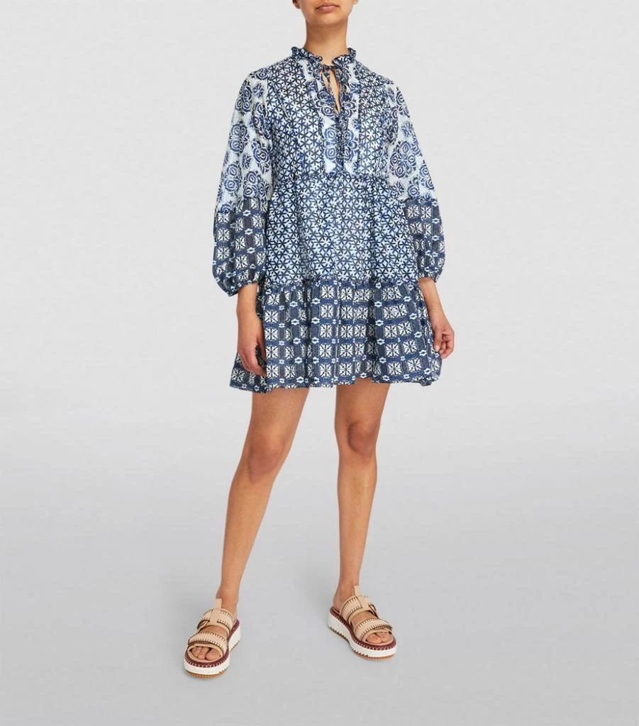 商品Maje|Geometric Print Mini Dress,价格¥1773,第3张图片详细描述