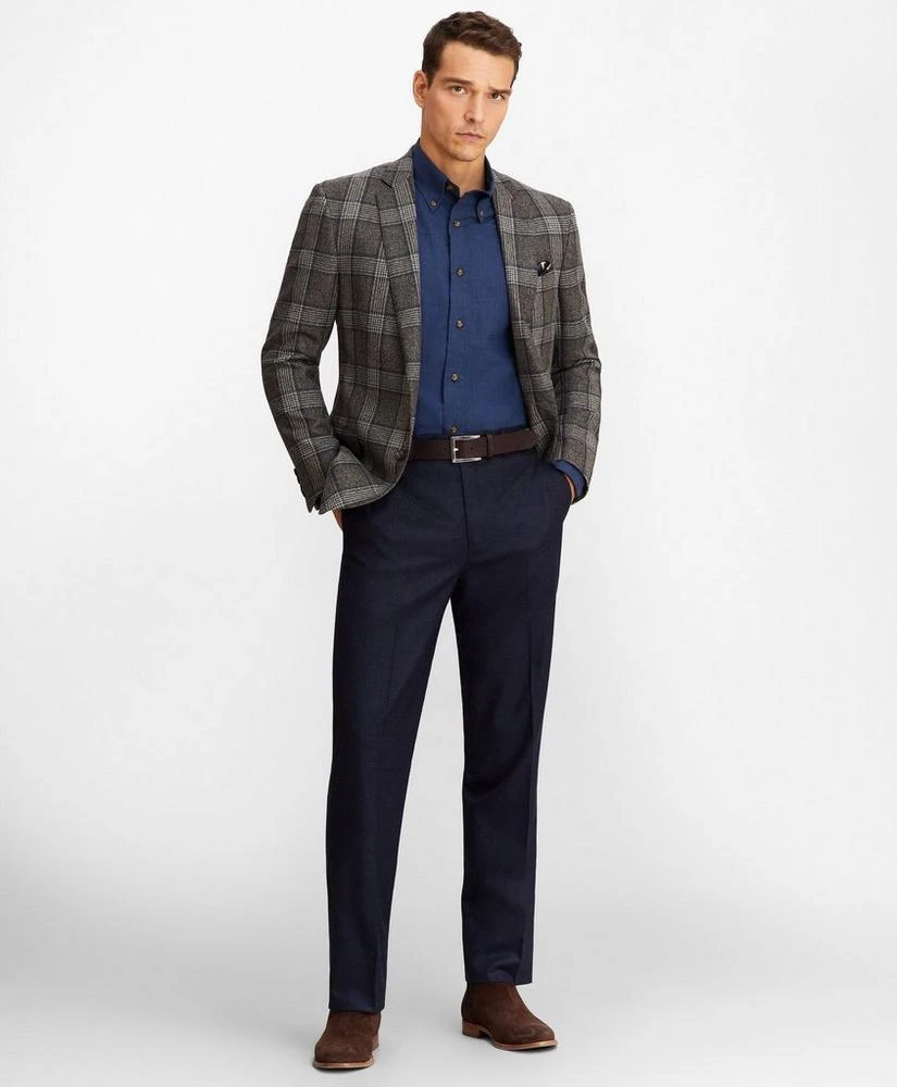 商品Brooks Brothers|Regent Fit Large Check Sport Coat,价格¥2049,第4张图片详细描述