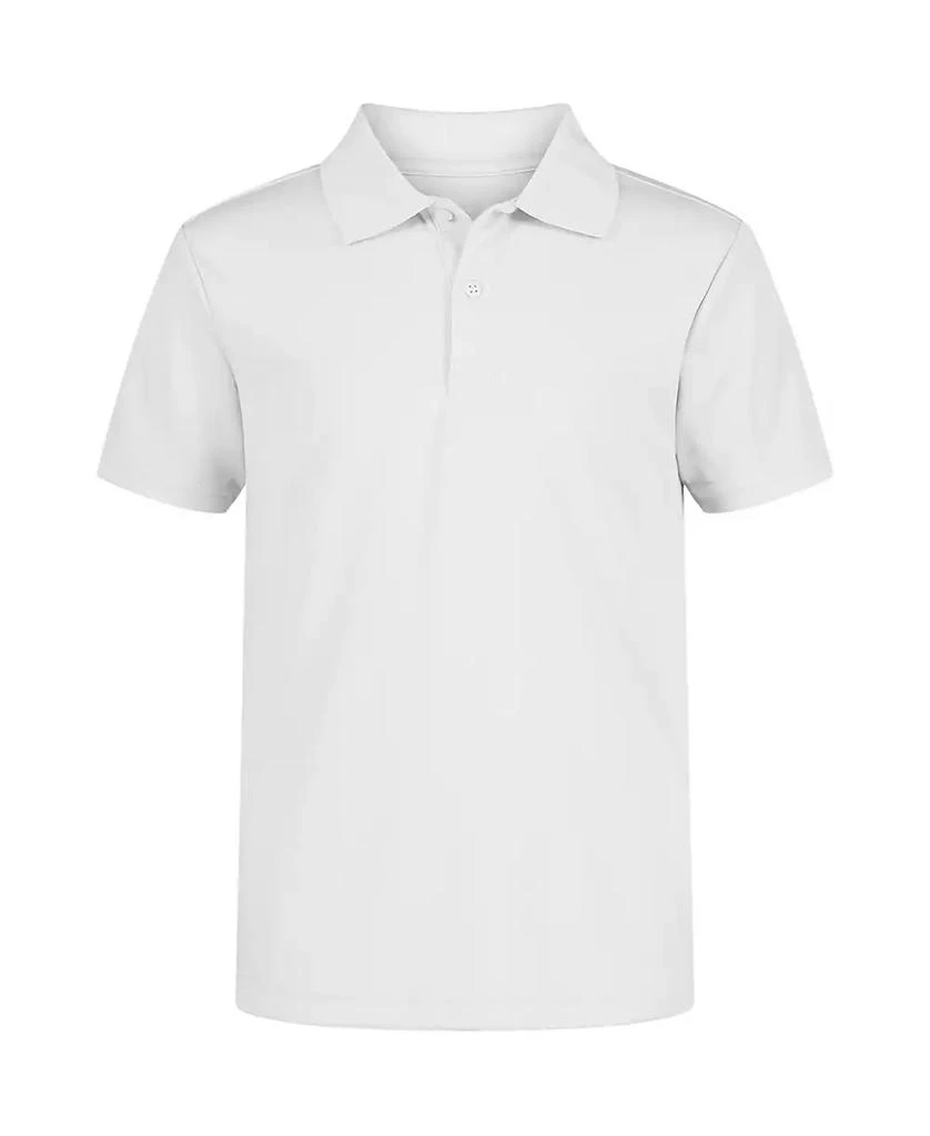 商品Nautica|Little Boys Uniform Quick Dry Short Sleeve Performance Stretch Polo,价格¥182,第1张图片