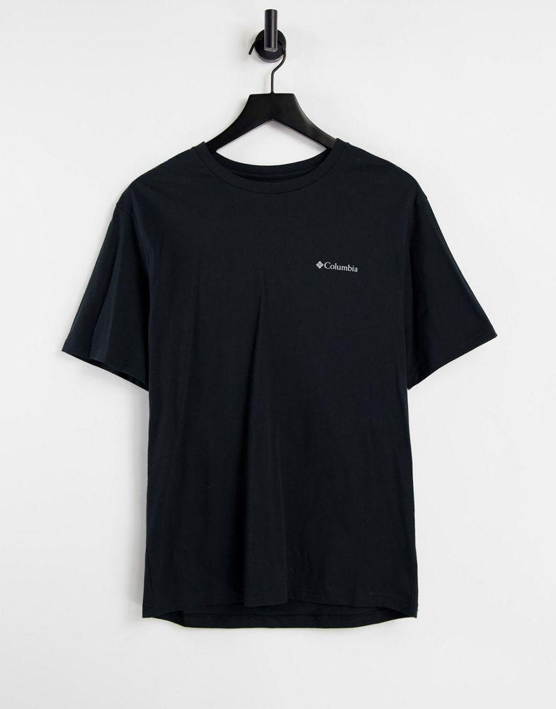 Columbia Tillamook t-shirt in black Exclusive at ASOS商品第2张图片规格展示