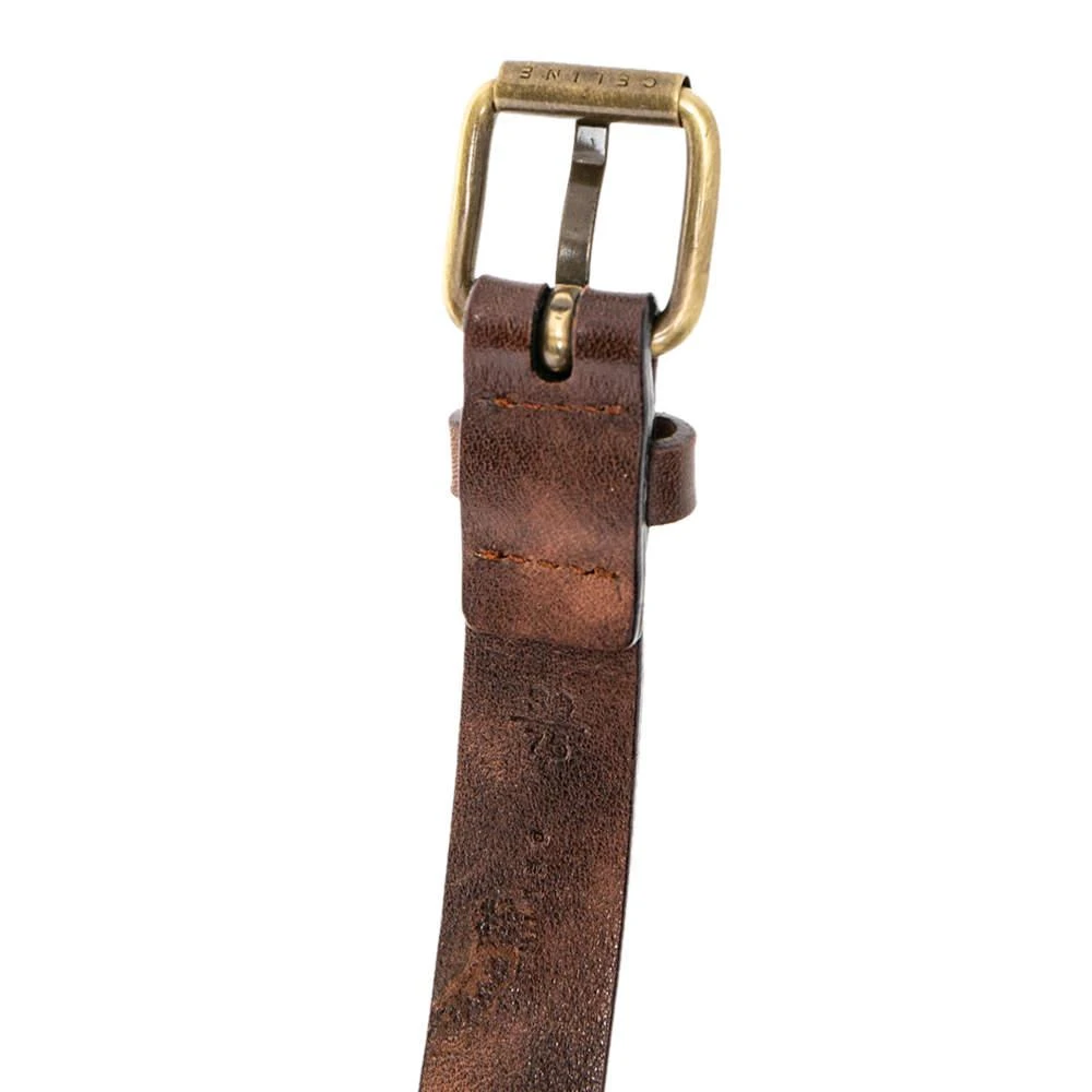 Celine Brown Metal And Leather Waist Belt 75 CM 商品