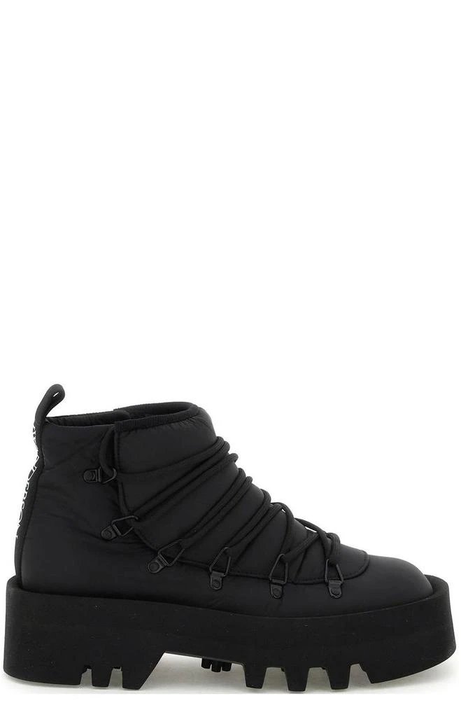 商品JW Anderson|JW Anderson Padded Round-Toe Lace-Up Boots,价格¥2294,第1张图片