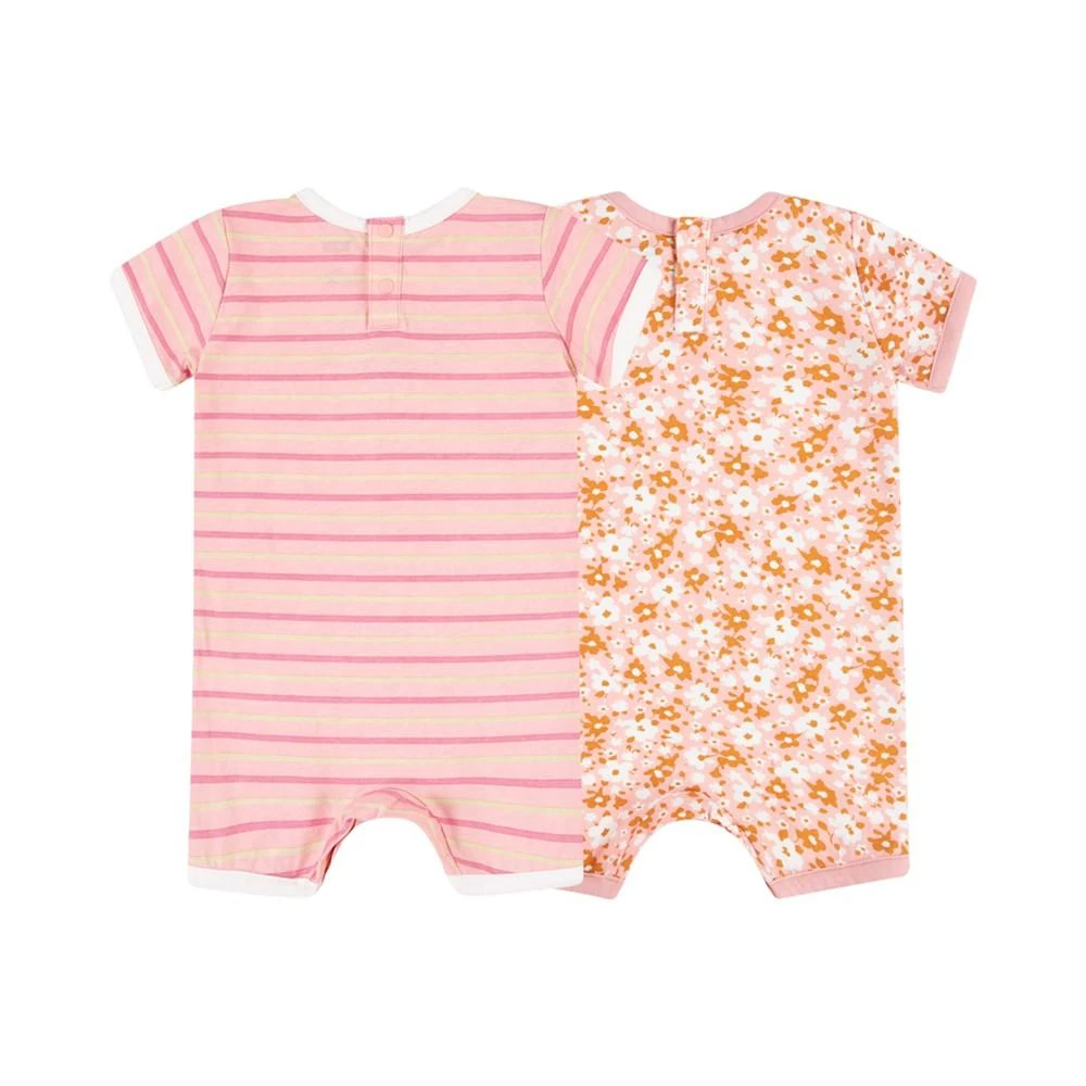 商品Levi's|Baby Girls Stripe Rompers, Pack of 2,价格¥167,第2张图片详细描述