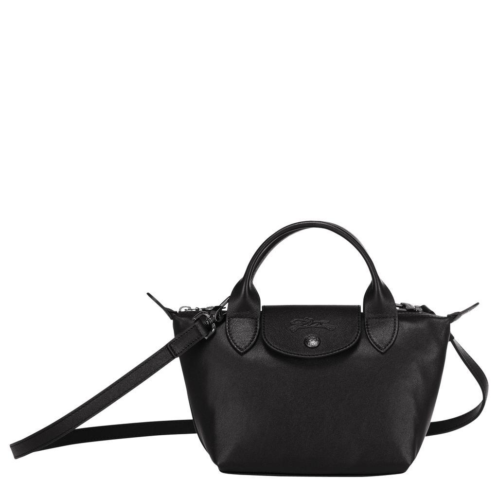 商品Longchamp|女式 Le Pliage Cuir系列 手提包,价格¥2257,第1张图片