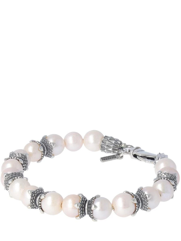 商品Emanuele Bicocchi|Pearl Chain Bracelet,价格¥2626,第2张图片详细描述