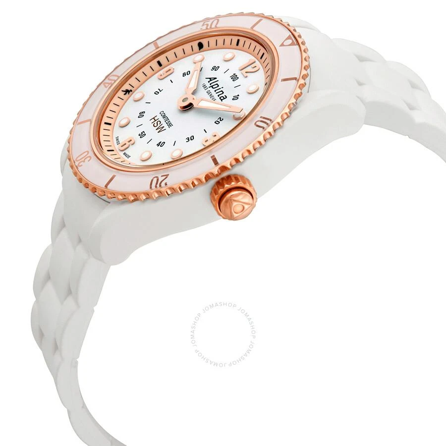 商品Alpina|Alarm Quartz White Dial Ladies Smart Watch AL-281WY3V4,价格¥1842,第2张图片详细描述