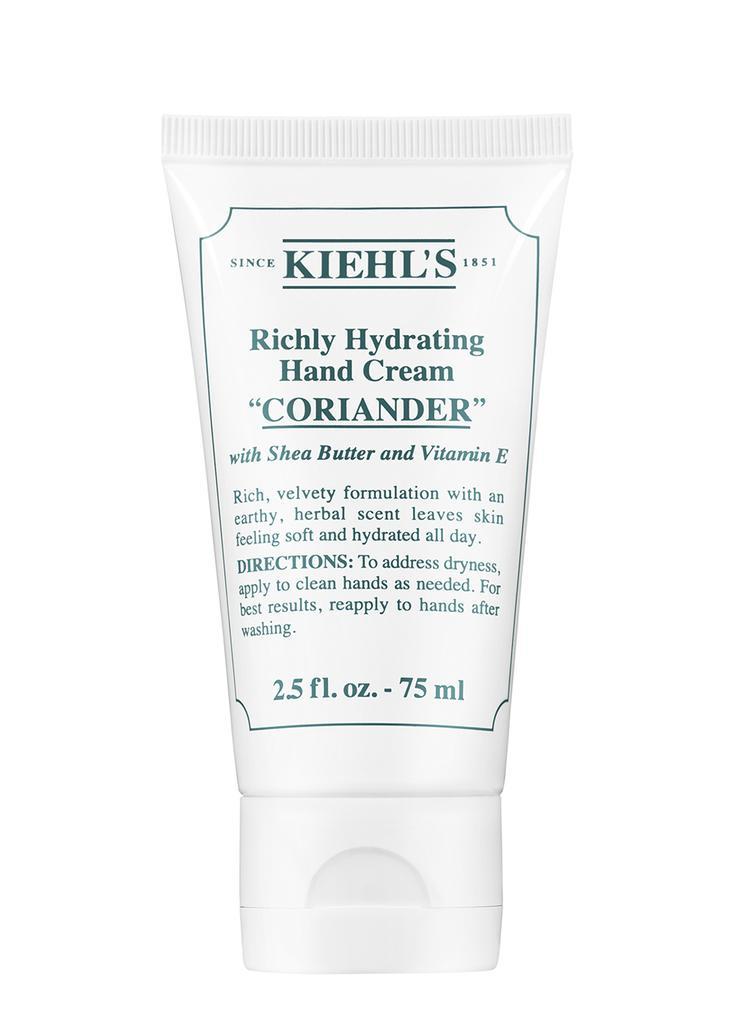 商品Kiehl's|Richly Hydrating Hand Cream Coriander 75ml,价格¥142,第1张图片