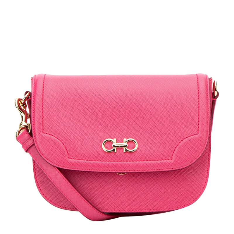 商品[国内直发] Salvatore Ferragamo|Salvatore Ferragamo 菲拉格慕 女士单肩斜挎包 21-F890-0644078,价格¥3976,第1张图片