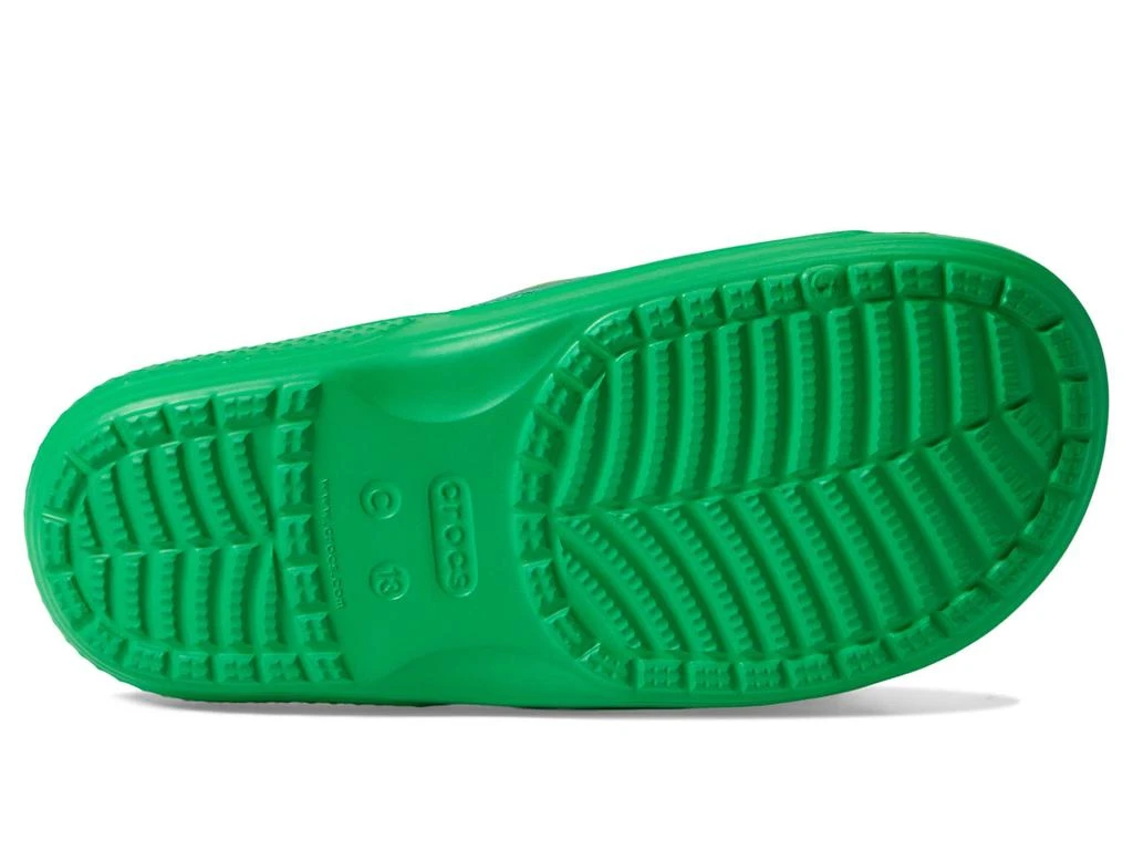 商品Crocs|Zen Garden Sensory Classic Terry Cloth Slide (Little Kid/Big Kid),价格¥191,第3张图片详细描述
