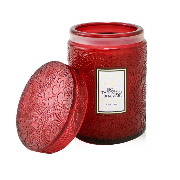 商品Voluspa|Voluspa 小浮雕杯香薰蜡烛 - 枸杞与塔罗科血橙 156g/5.5oz,价格¥163,第2张图片详细描述