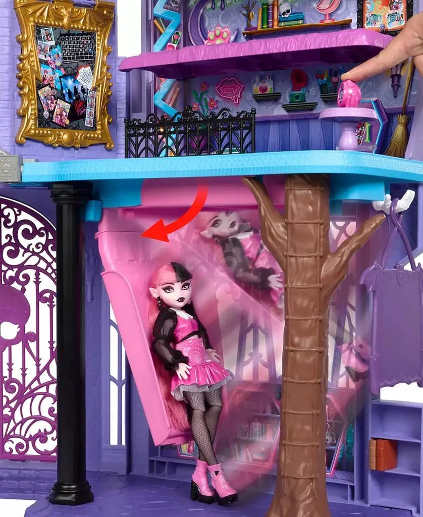 商品Monster High|Haunted High School Doll House,价格¥1317,第4张图片详细描述