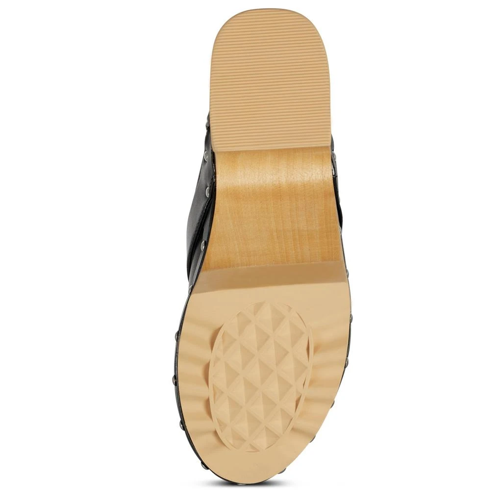 商品Aerosoles|Vegan Leather Pedro Platform Clogs,价格¥944,第5张图片详细描述